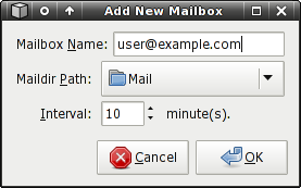 Mailwatch Maildir Settings